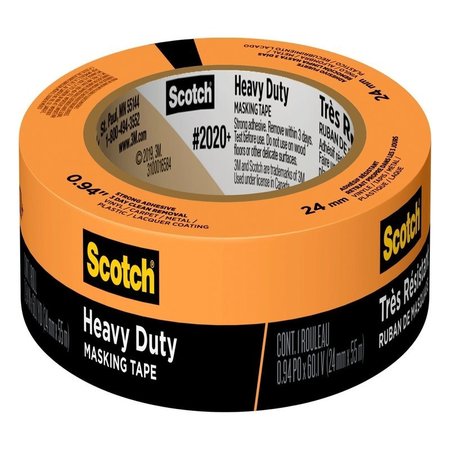 SCOTCH MASK TAPE 60.1YDX0.94"" 2020 PLUS-24AP